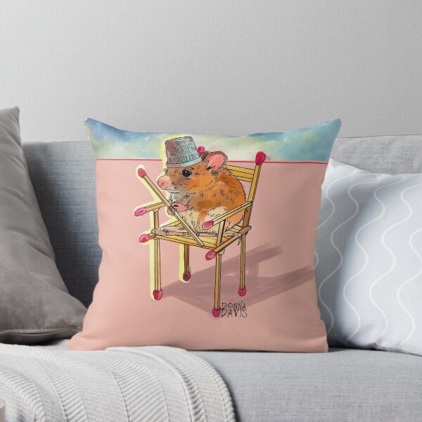 Item preview, Mouse in a matchstick chair designed and sold by donnadavisart.