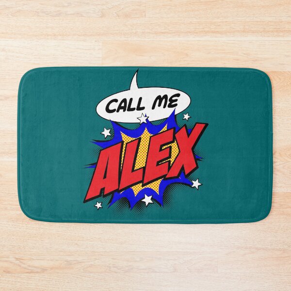 Item preview, Personalised Call Me Alex Pop Art Comic Design designed and sold by CandOCreative.