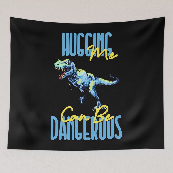 Item preview, HUGGING ME CAN BE DANGEROUS designed and sold by GAADesignz.