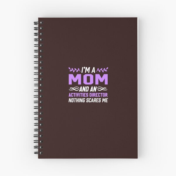 Item preview, I'm A Mom And An Activities Director Nothing Scares Me  designed and sold by AlwaysAwesome.