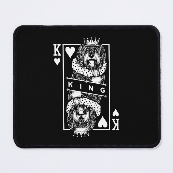 Item preview, Portuguese Water Dog King Of Hearts Playing Card Pop Art designed and sold by GrandeDuc.