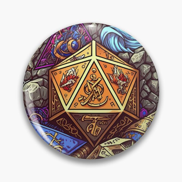 Item preview, dungeons and dragons dice designed and sold by IA-Power.