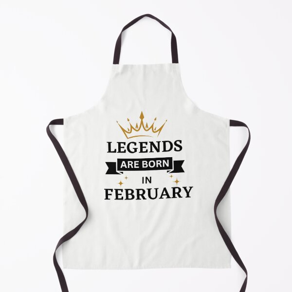 Item preview, Legends are Born in February | Birth Month | February designed and sold by Denefie.