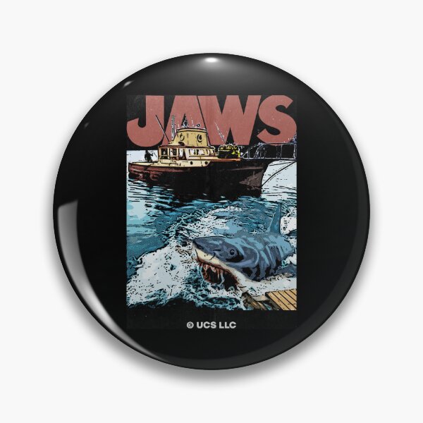 Item preview, Jaws movie poster designed and sold by chrlalexandru.