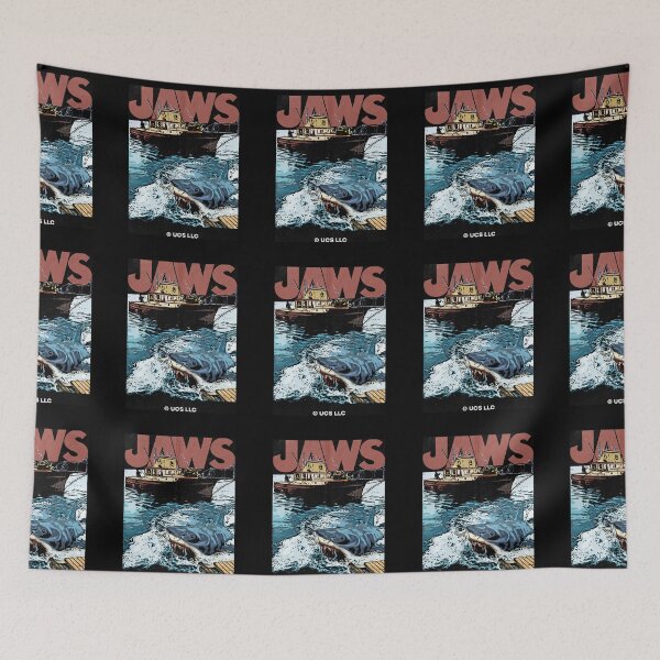 Item preview, Jaws movie poster designed and sold by chrlalexandru.