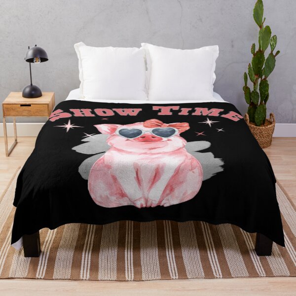 Item preview, Cute Livestock Show Pig - Show Time designed and sold by handsoftime2020.