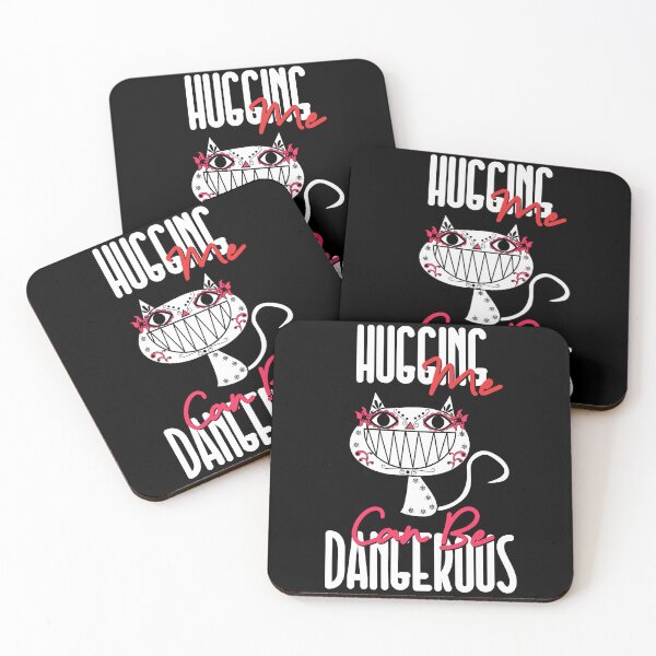 Item preview, HUGGING ME CAN BE DANGEROUS designed and sold by GAADesignz.