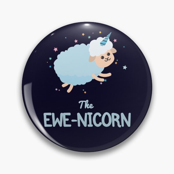 Item preview, Funny Ewe | Ewenicorn Unicorn Puns | Sheep  designed and sold by Fluffy-Vectors.
