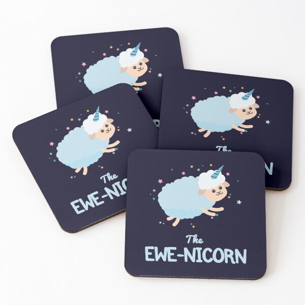 Item preview, Funny Ewe | Ewenicorn Unicorn Puns | Sheep  designed and sold by Fluffy-Vectors.