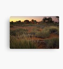Devils Marbles Canvas Print