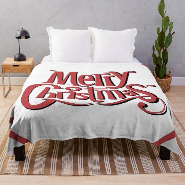 Item preview, Merry Christmas Red Calligraphy designed and sold by autumnchu.