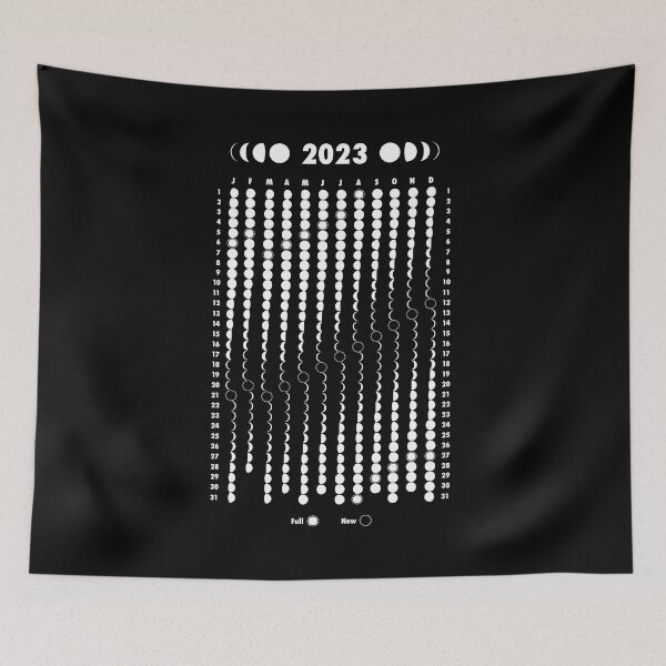 Item preview, Moon Phases Lunar Calendar 2023 designed and sold by OldDannyBrown.