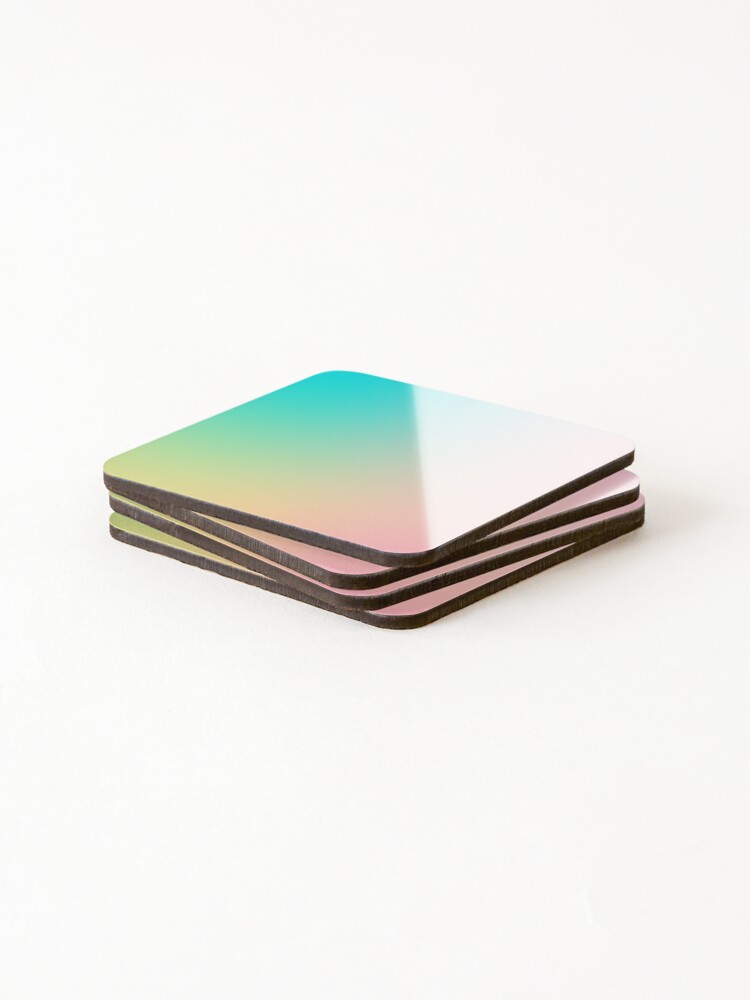 Thumbnail 4 of 5, Coasters (Set of 4), Vivid gradient designed and sold by Rixxi.