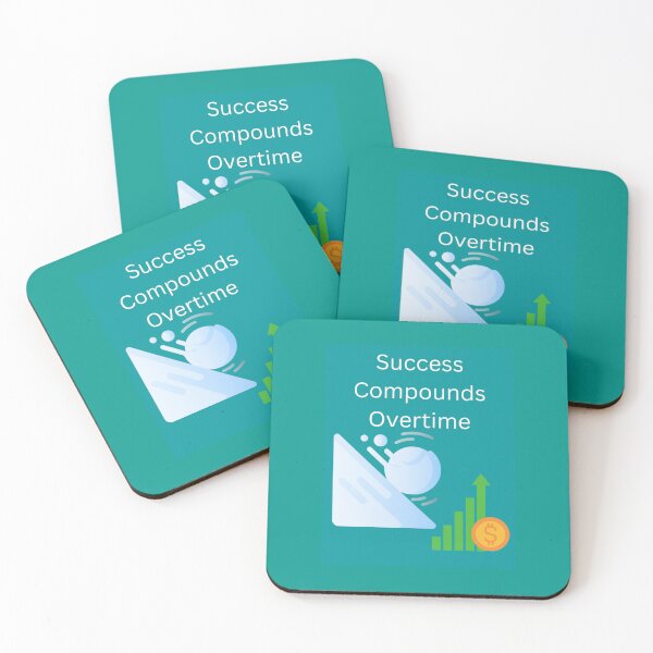 Item preview, Success Compounds Overtime designed and sold by UpcomingTech.
