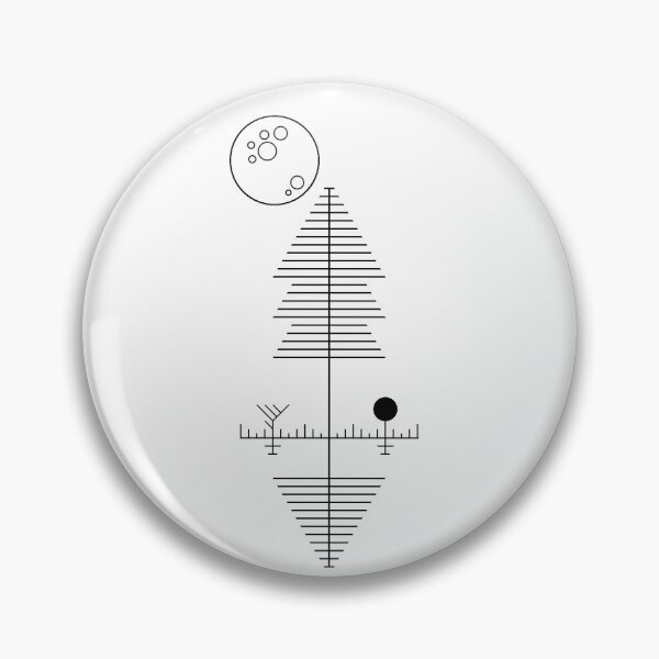 Item preview, Minimalist Tree and Moon designed and sold by GodxanGalactic.