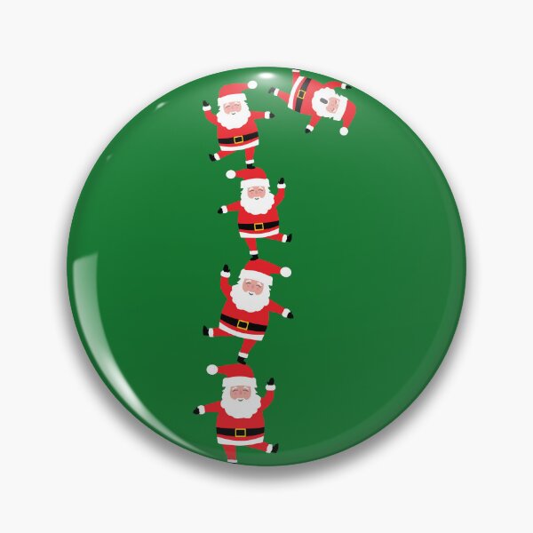 Item preview, pattern, motif, santa claus acrobats designed and sold by voicivoila.