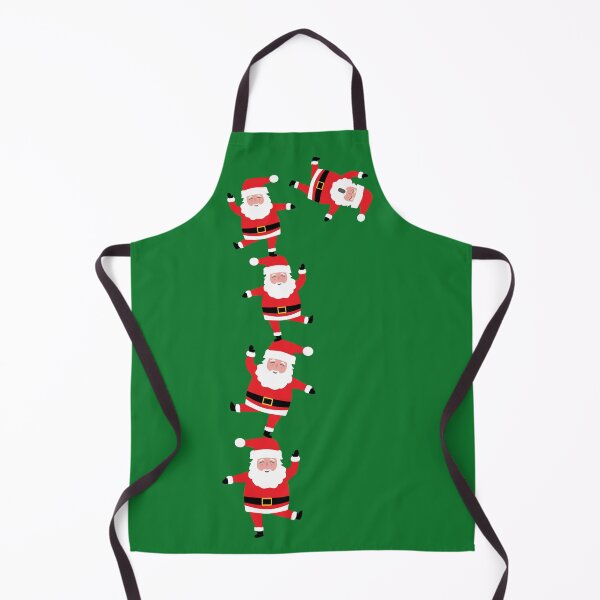 Item preview, pattern, motif, santa claus acrobats designed and sold by voicivoila.