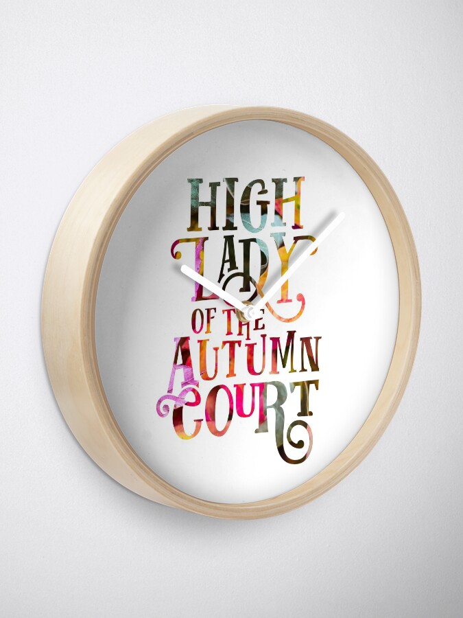 Alternate view of High Lady of the Autumn Court - ACOTAR Book Series Fandom Clock