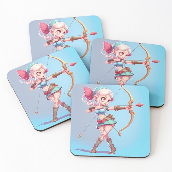 Aperçu de l'œuvre cupidon dessin animé fille créée et vendue par IA-Power.
