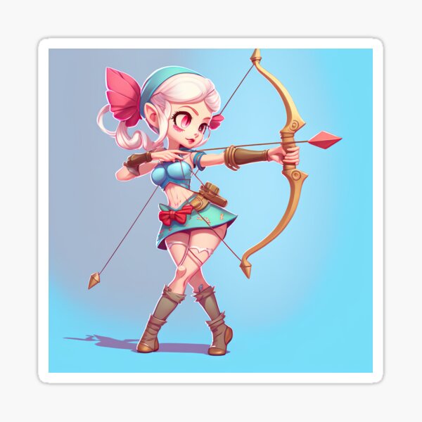 Item preview, cupidon dessin animé fille designed and sold by IA-Power.