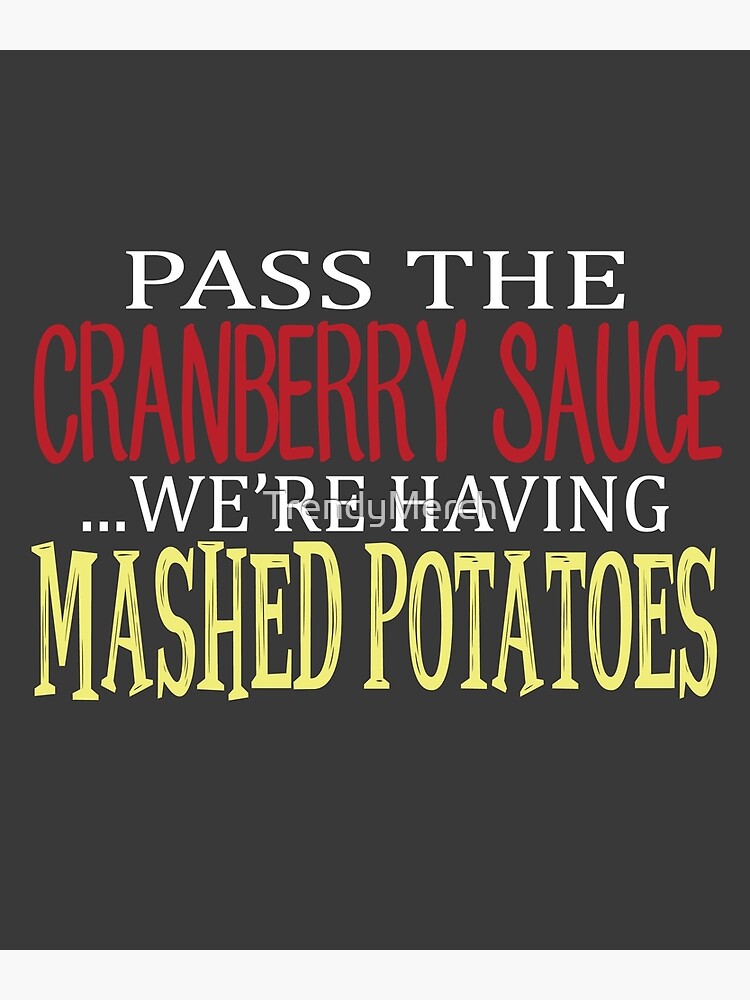 Cranberry Sauce and Can Opener Humorous : Funny Thanksgiving Card