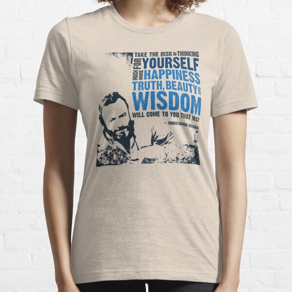 Christopher Hitchens: Think For Yourself Essential T-Shirt