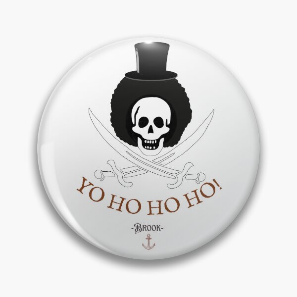 Item preview, One Piece Pirate Anime Brook Yo Ho Ho Ho Funny Meme Quotes Cute Gift for Her Him designed and sold by Winterlock.