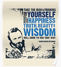 Christopher Hitchens: Think For Yourself Poster