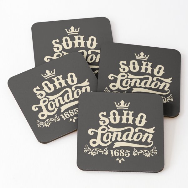 Item preview, London Soho, London Lettering, London Style designed and sold by Boogosh.
