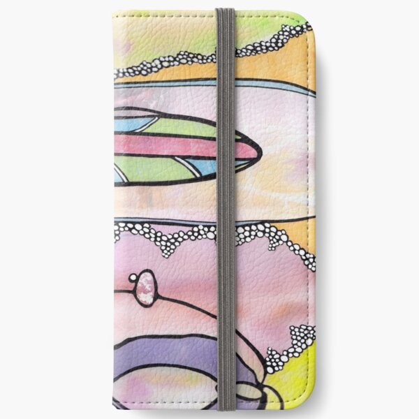 Rainbow Ocean iPhone Wallet