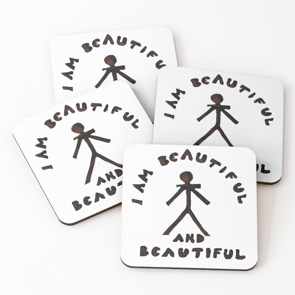 Item preview, I Am Beautiful And Beautiful  designed and sold by Svetlana  Horvat.