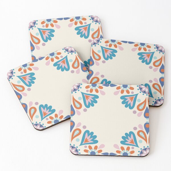 Item preview, Hungarian Folk Art blue purple orange  designed and sold by vianahline.