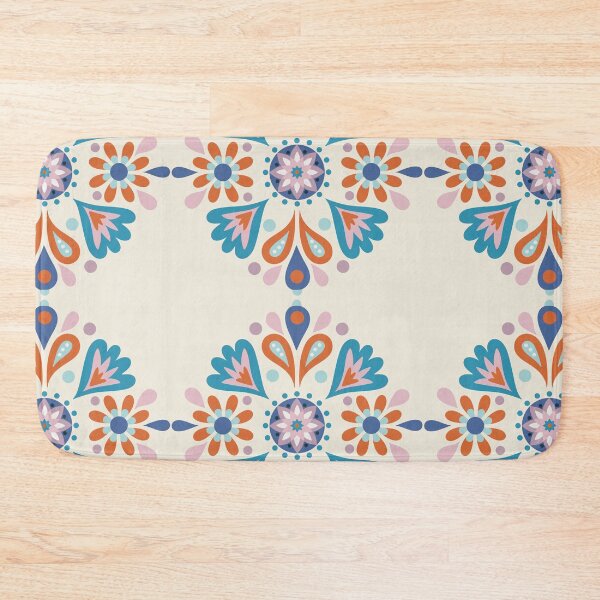 Item preview, Hungarian Folk Art blue purple orange  designed and sold by vianahline.