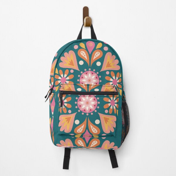 Item preview, Hungarian Folk Art yellow pink green designed and sold by vianahline.