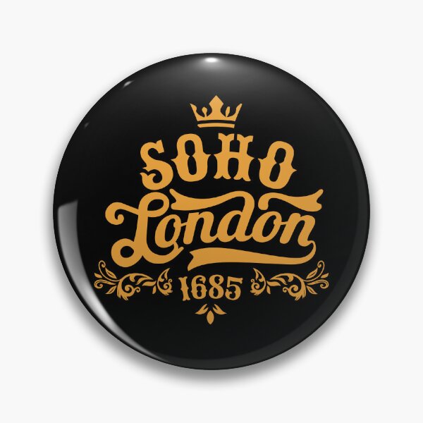 Item preview, London Soho, London Lettering, London Style designed and sold by Boogosh.