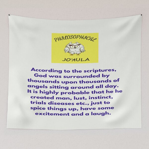 Item preview,  "Jokula philosophical 10 God " blue designed and sold by skoumpourdides.