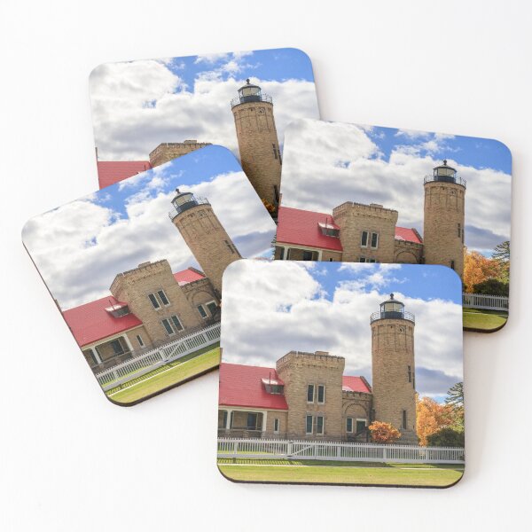 Item preview, Mackinac Point Light, Michilimackinac State Park, Michigan designed and sold by Daniel Arthur Brown Photography.
