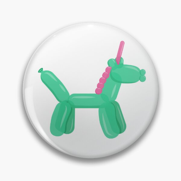 Item preview, AQUA UNICORN BALLOON designed and sold by Terevela.