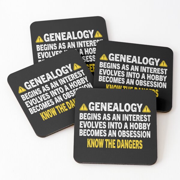 Item preview, Genealogy Know The Dangers designed and sold by Luna1Shop.