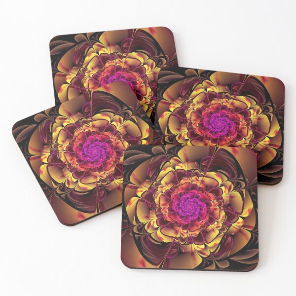 Item preview, Hermosa Lantana Camara Sunrise Fractal Flowers designed and sold by San Jaya Prime.