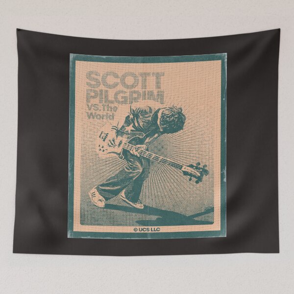 Item preview, Scott Pilgrim vintage poster designed and sold by chrlalexandru.