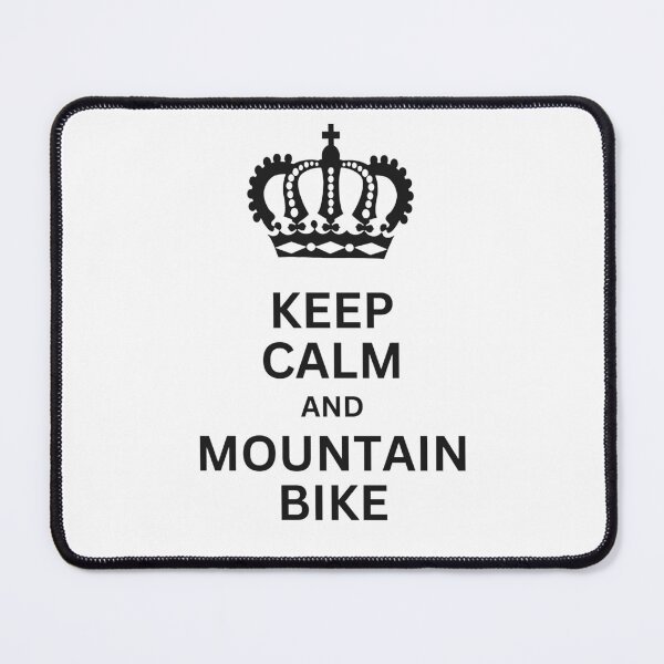 Item preview, Keep Calm & Mountain Bike designed and sold by hijackhippo.