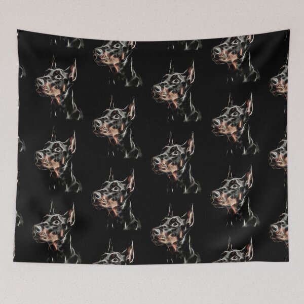 Item preview, Fractal Doberman Dog designed and sold by SKornackiArt.