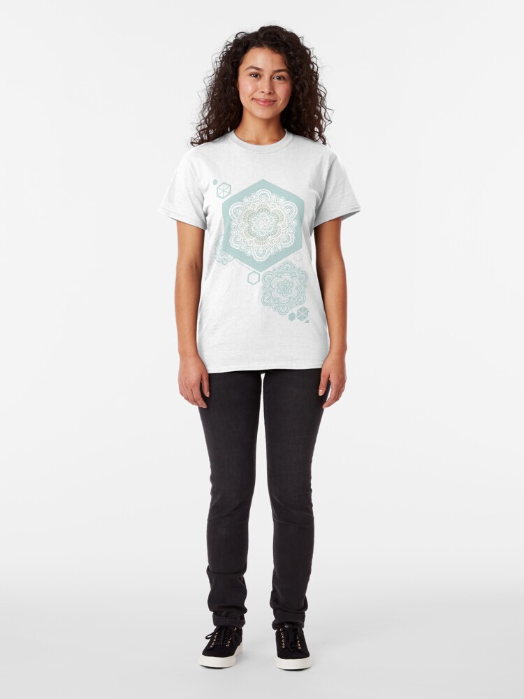 Alternate view of Floral Lace I Classic T-Shirt