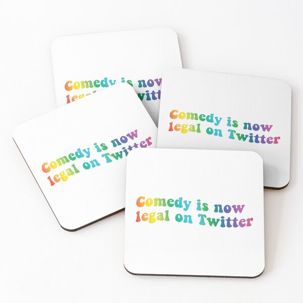 Item preview, Comedy is Now Legal on Twitter designed and sold by Meme Economy.