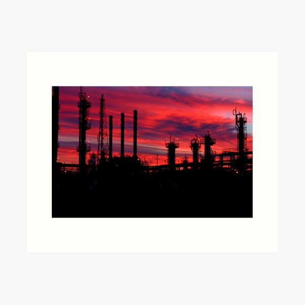 Item preview, Louisiana Industrial Sunset designed and sold by KSkinner.