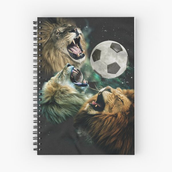 Item preview, Three Lions Football Wolf Moon designed and sold by JauntyArt.