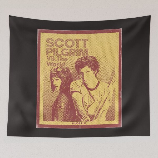 Item preview, Scott Pilgrim and Ramona Flowers vintage poster designed and sold by chrlalexandru.