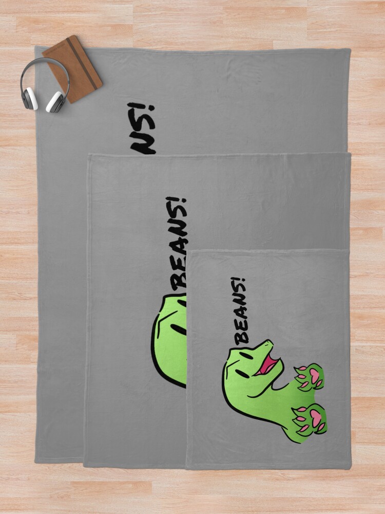 Thumbnail 5 of 6, Throw Blanket, Beans! designed and sold by VirtualFaries.