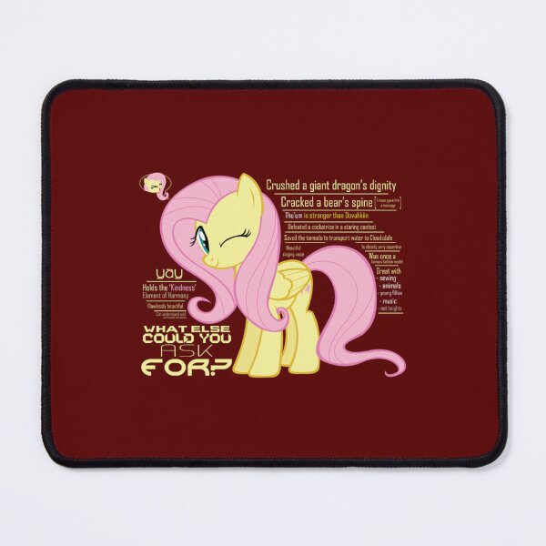 Item preview, What else could anyone possibly ask for (Fluttershy) designed and sold by TukkanCo.